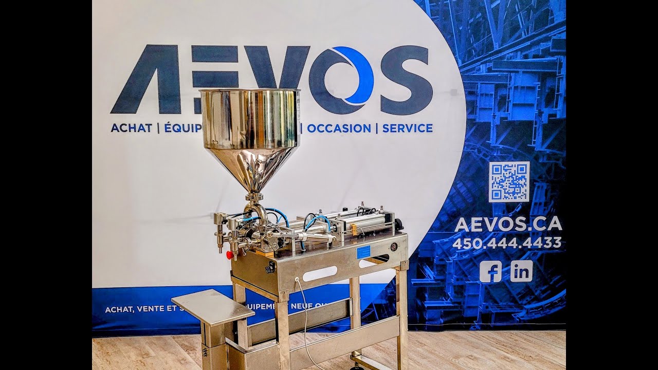 Remplisseuse à Piston Semi-Automatique Fabriquée sur Mesure
