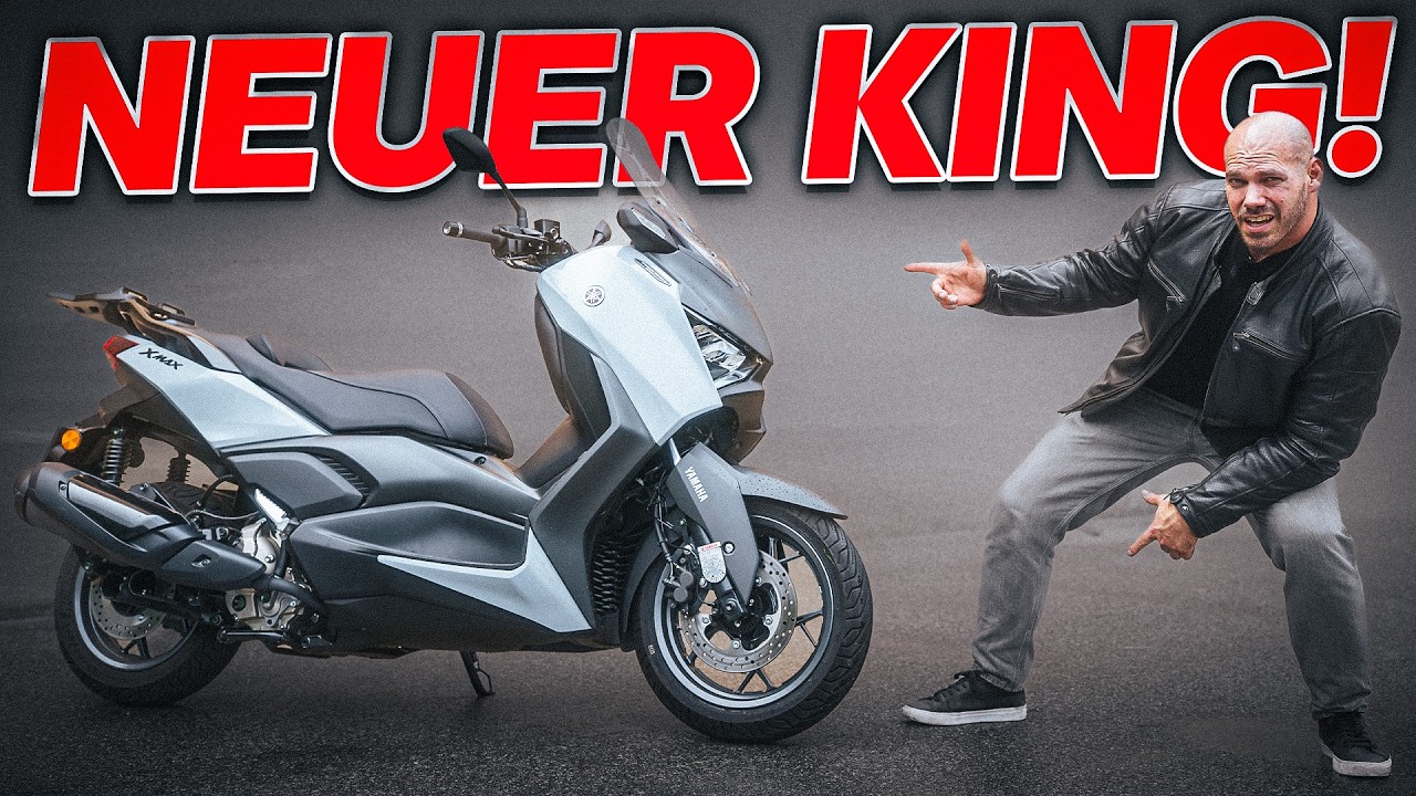 YAMAHA XMAX TECH MAX 300 2025 ROLLER TEST