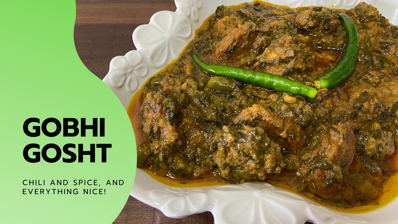 Gobhi Gosht Recipe | Mutton Cauliflower Curry | Rampuri Gobhi Gosht | फूलगोभी मटन करी | Zaikedaar