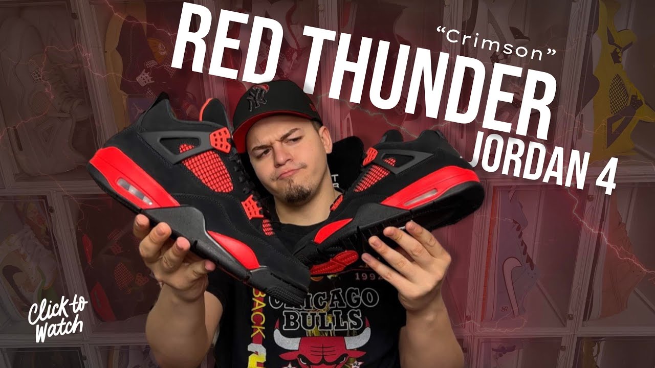 Watch Before You Buy ! Jordan 4 Red Thunder 