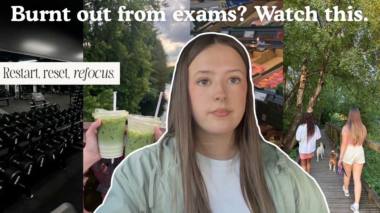 How to RESET your life after EXAMS (the only guide you need)⭐️
