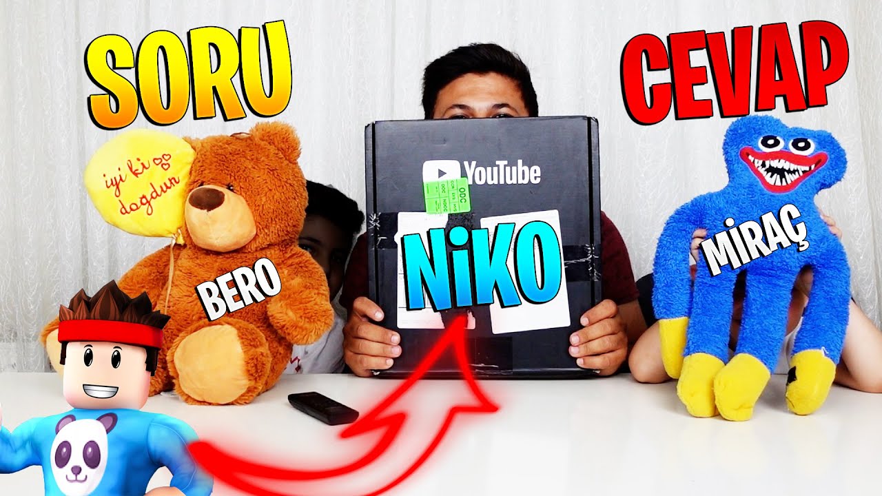 NİKO, BERO TV VE MİRAÇ  GERÇEK YÜZÜ  SORU CEVAP  AİLE HİKAYESİ NiKO ile Roblox 100B KUTLAMASI