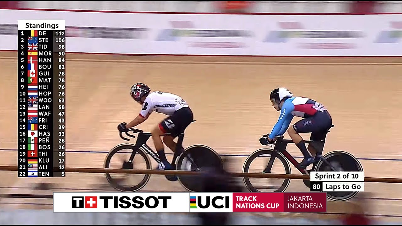 Men Points Race - Omnium IV | 2023 Tissot UCI Track Nations Cup - Jakarta