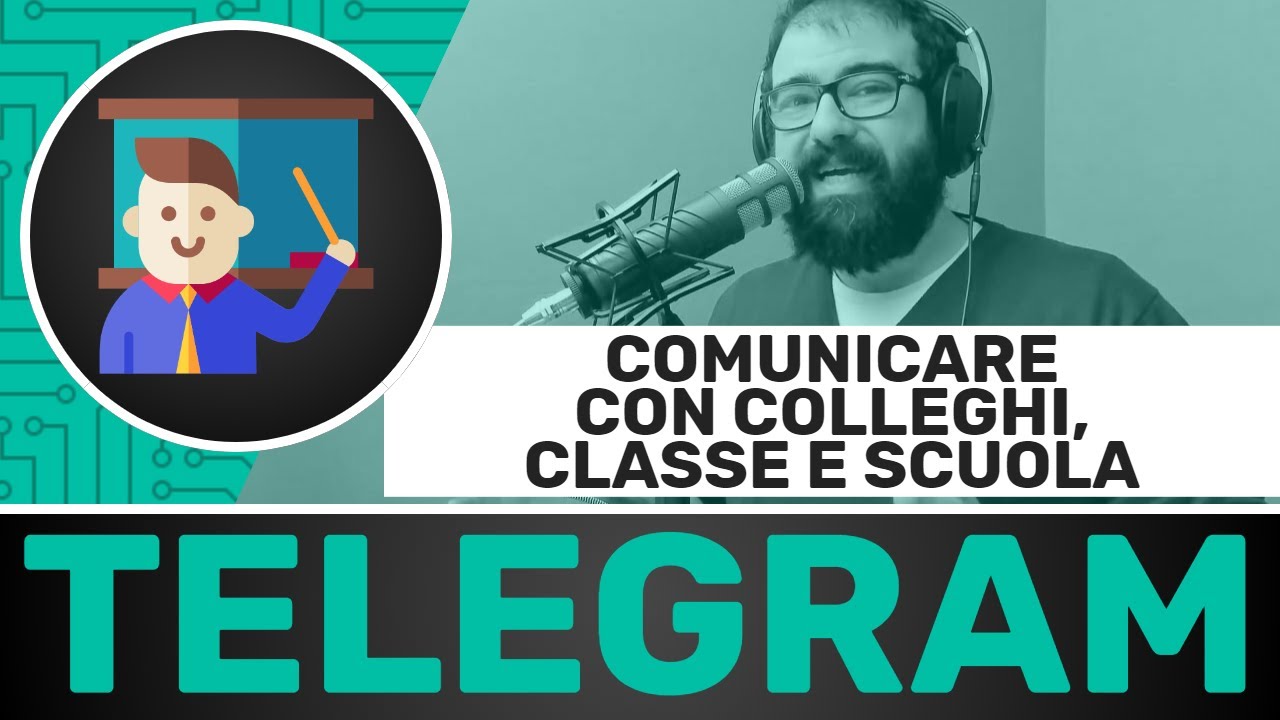 Telegram per comunicare con studenti e colleghi