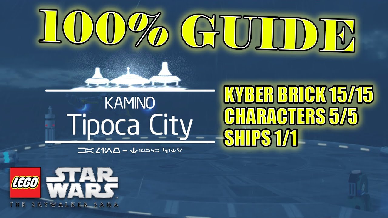 Lego Star Wars The Skywalker Saga Guide: Kamino Tipoca City Collectibles