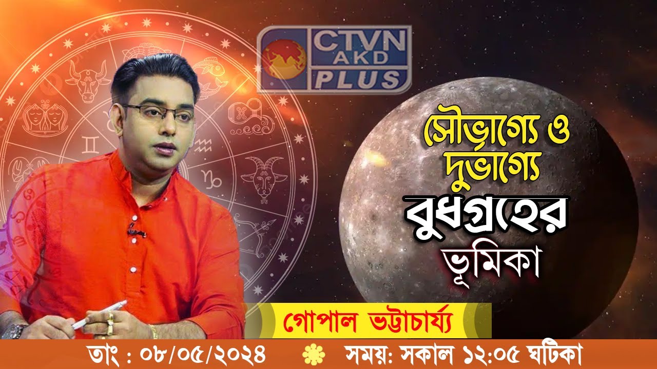 সৌভাগ্যে ও দুর্ভাগ্যে বুধগ্রহের ভূমিকা | CTVN