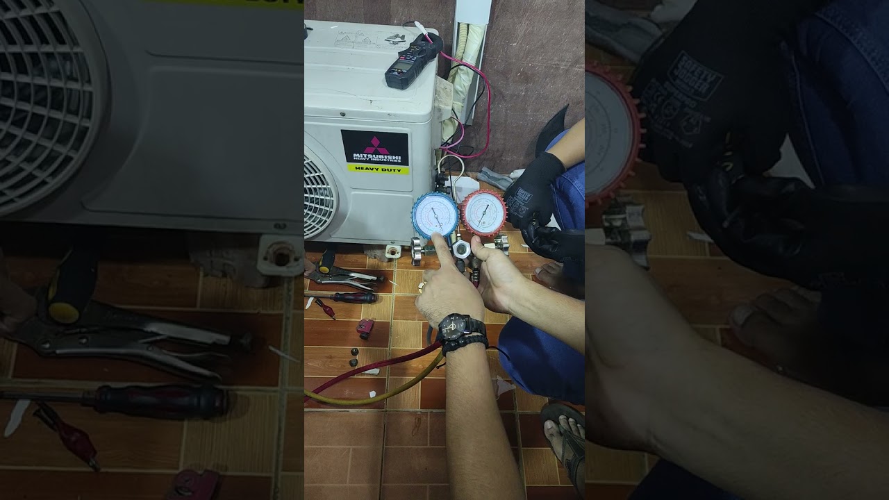 Aircon gas သိမ်းနည်းများ သင်ကြားပေးခြင်း