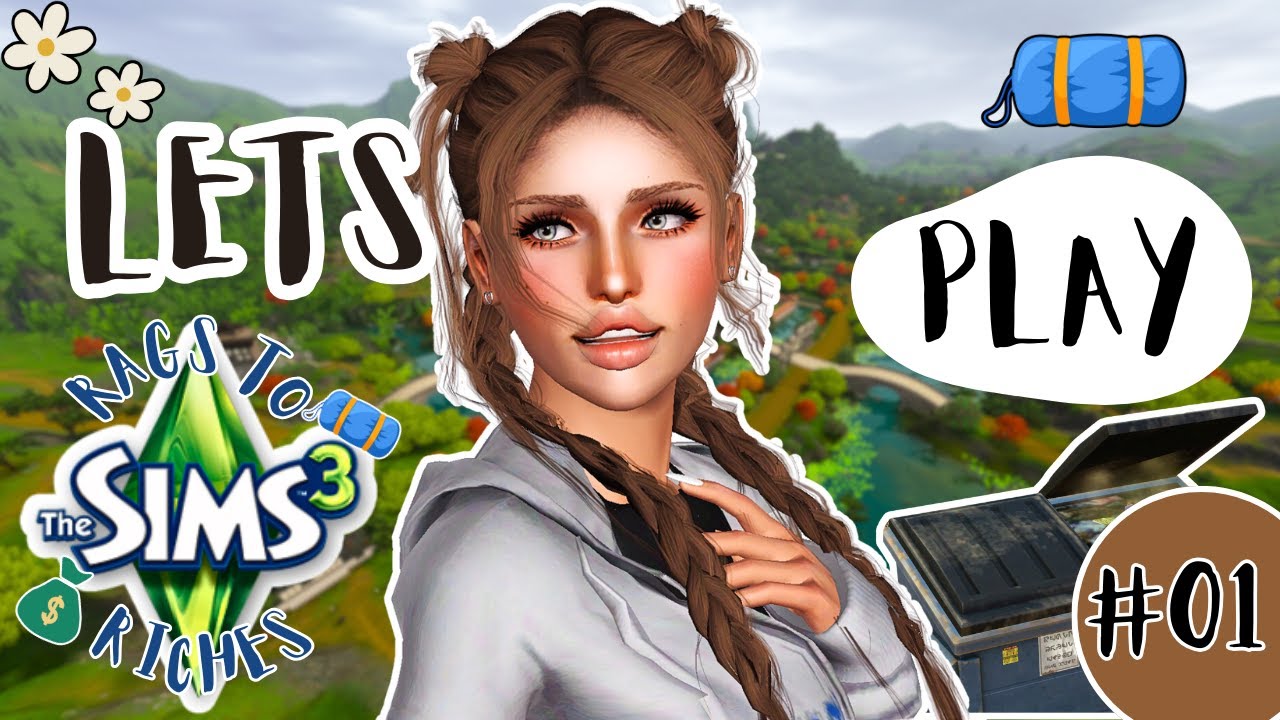 starting out with nothing ˗ | the sims 3: rags to riches #1