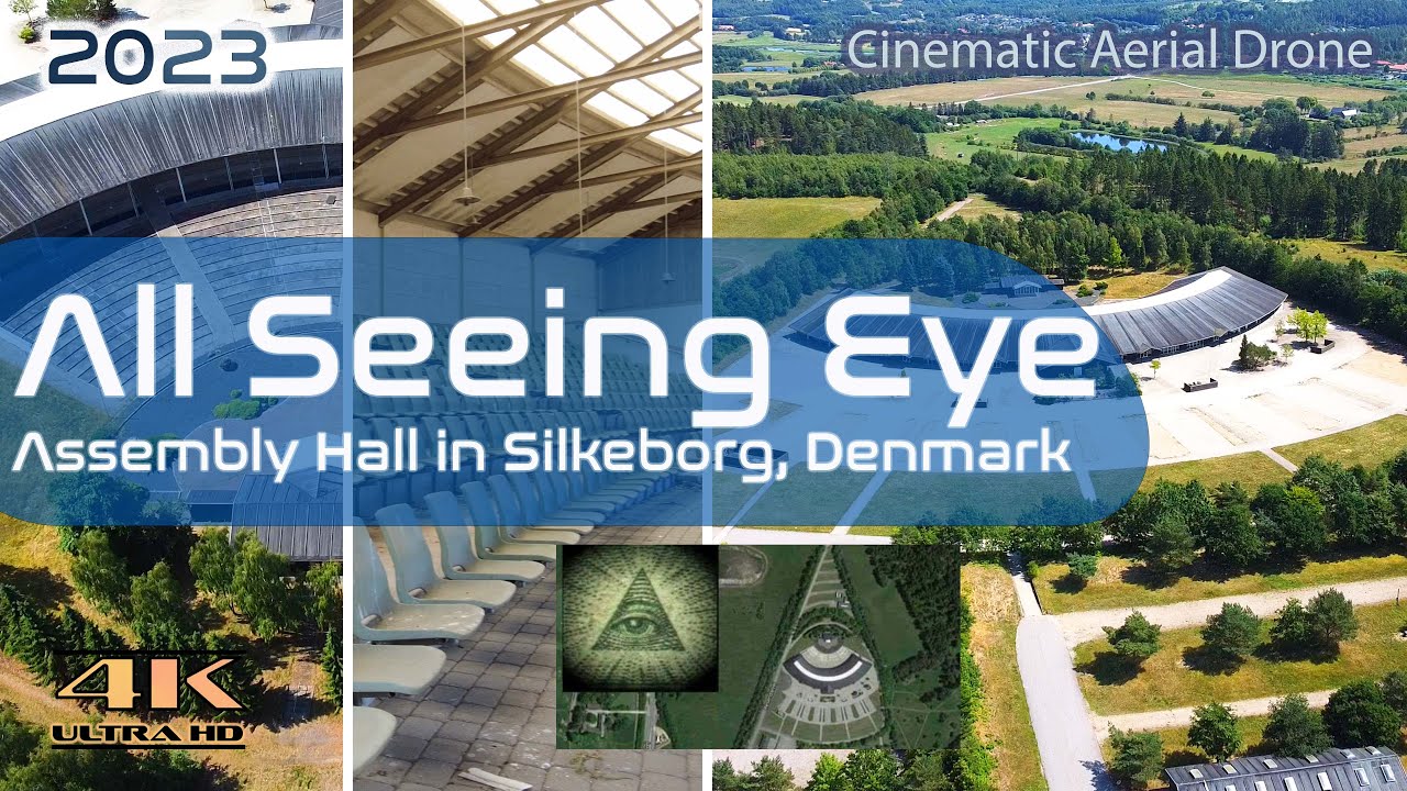 Shocking!! Eye Of Horus Assembly Hall - 4K Aerial Drone - Watch Tower Society Hall - 2023 - Denmark