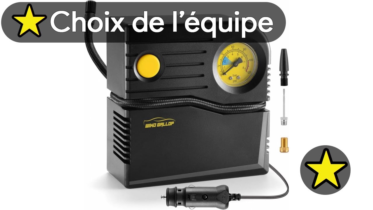 🏆 TOP 3 MEILLEUR GONFLEUR POUR PNEU DE VOITURE 2025 🔥
