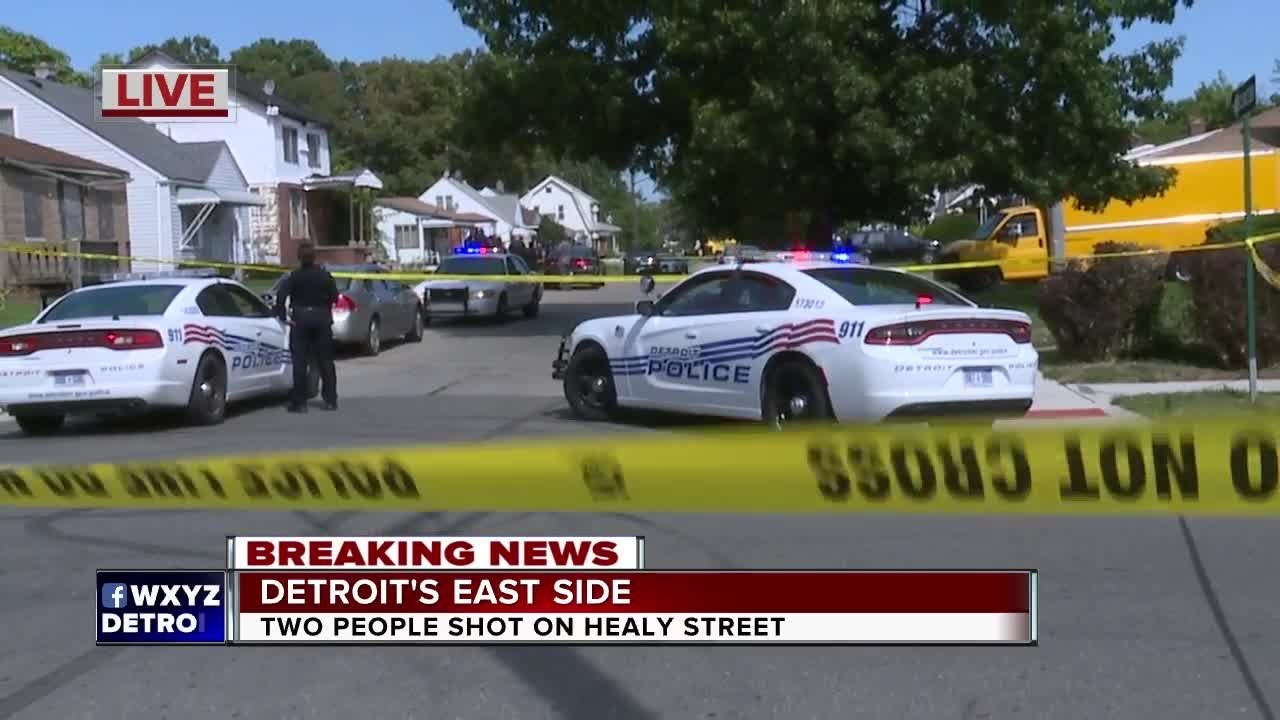 Two shot on Detroit's east side