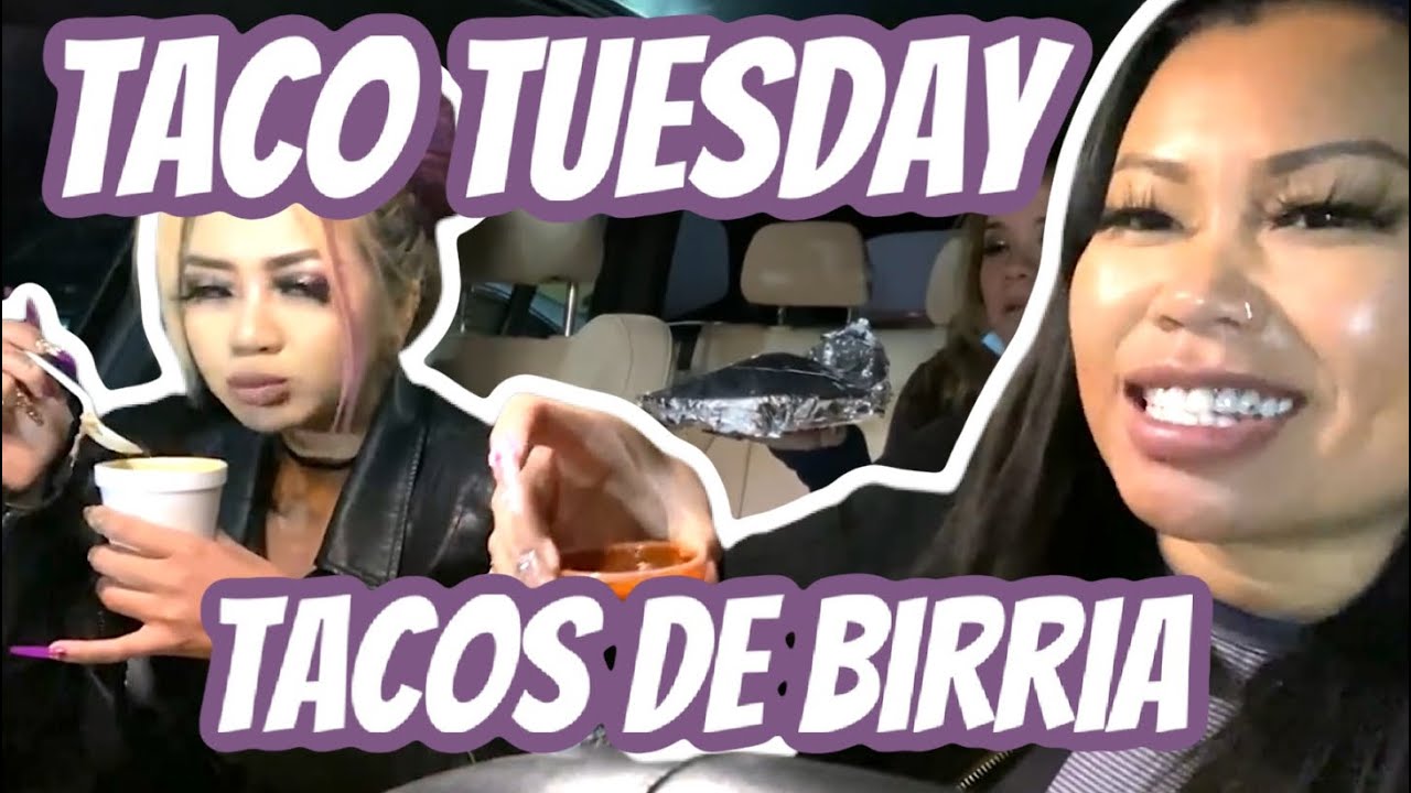Tacos De Birria Food Truck Mukbang