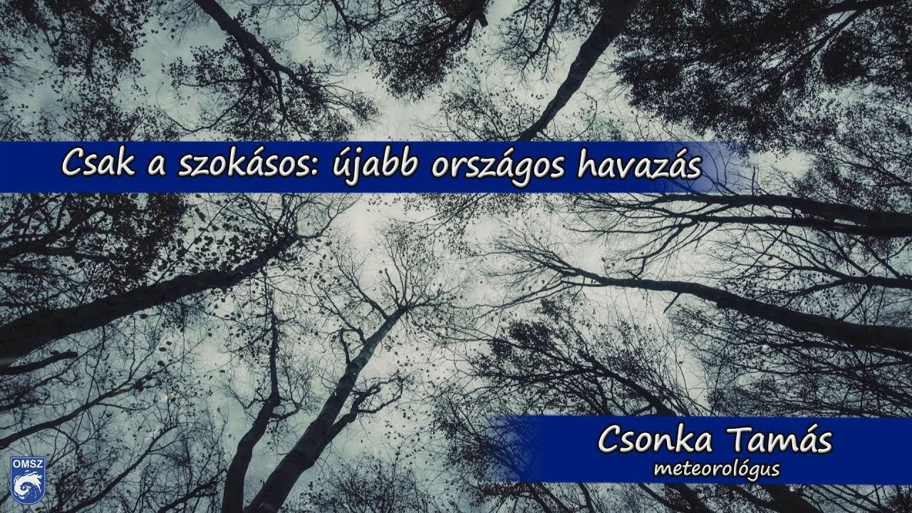 Csak a szok&aacute;sos: &uacute;jabb orsz&aacute;gos havaz&aacute;s