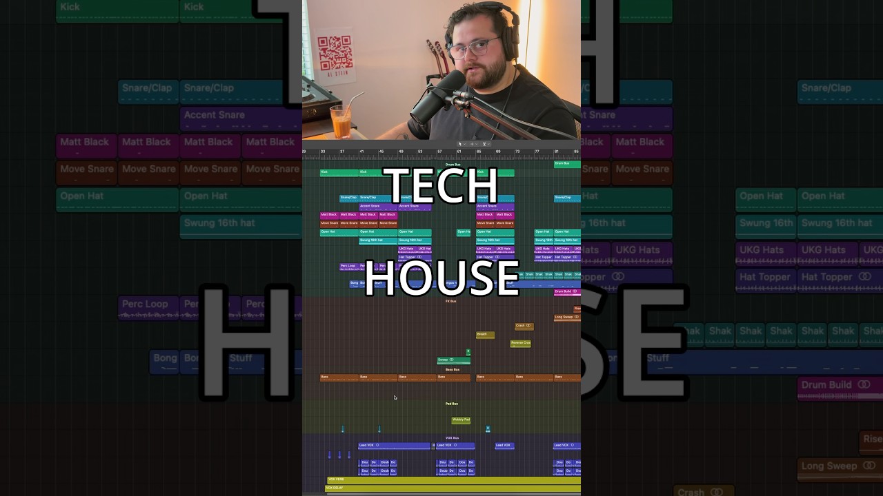 HOW TO make tech house | #techhouse #musicproduction #musictutorial #edm #tutorial
