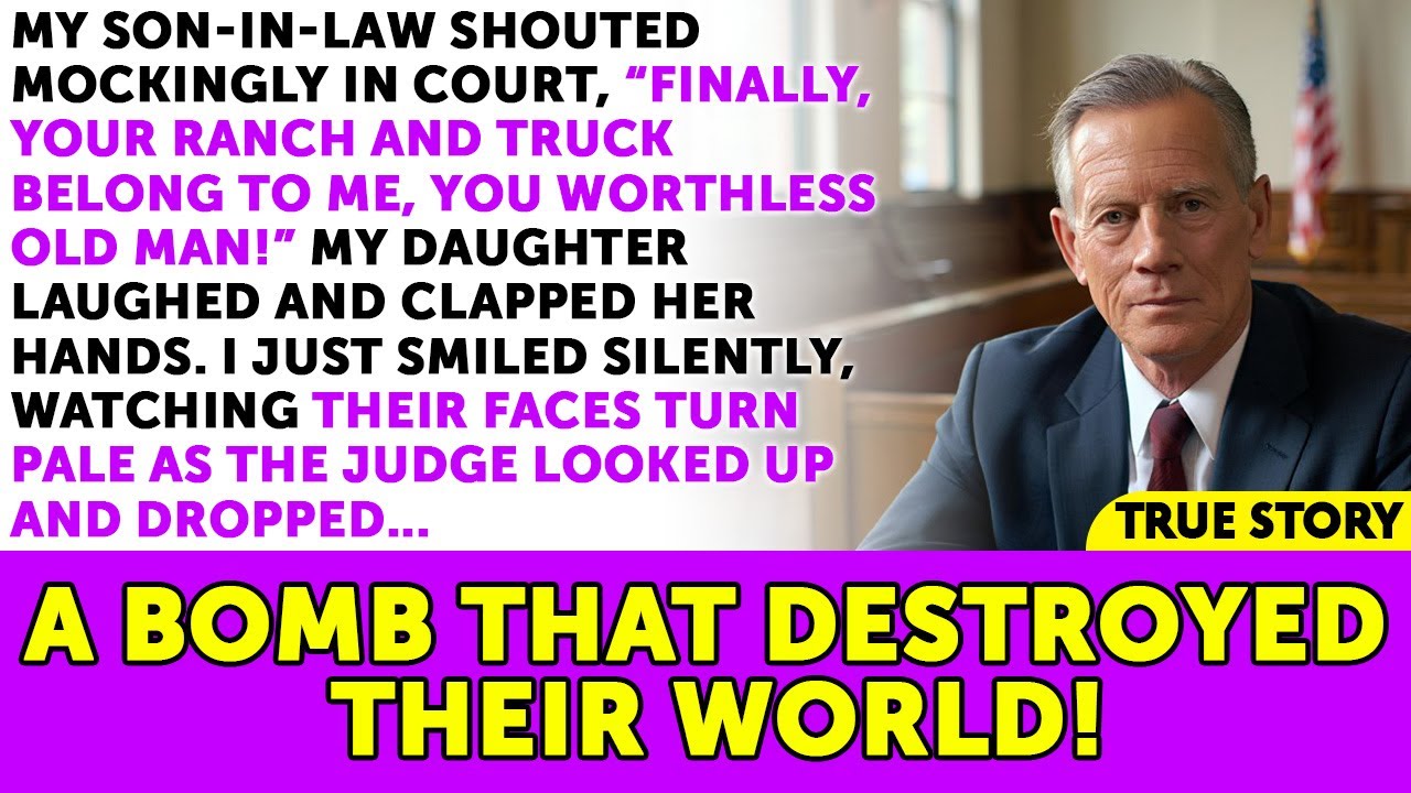 My SIL Declared In Court, “Your Ranch And Truck Now Belong To Me” — Until The Judge Paused And Said
