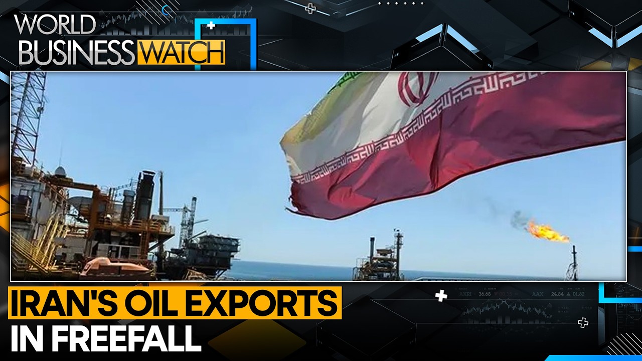 Iran's Oil Exports Hit a Four-Year Low | World Business Watch | WION