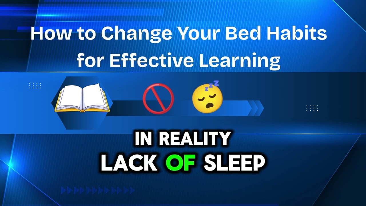 The Best way to change your bad habits for effective learing