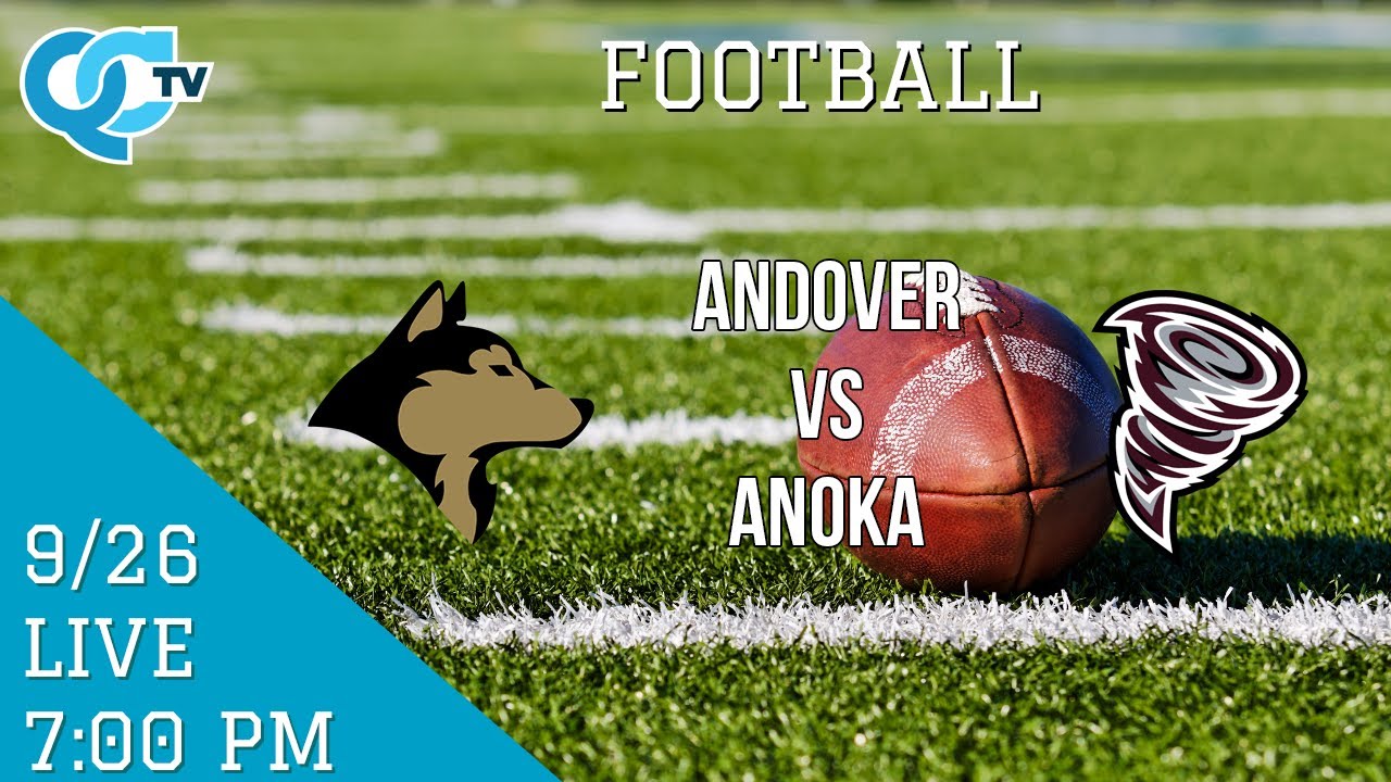 Football: Andover @ Anoka 09-26-2025 | Andover High School | Anoka High School | QCTV