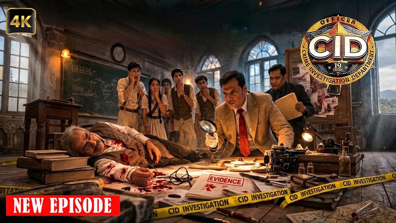 PROFESSOR ko STUDENTS ने क्यू मारा? CID को students पर shak | CID | LATEST EPISODE | NEW CRIME SERIE