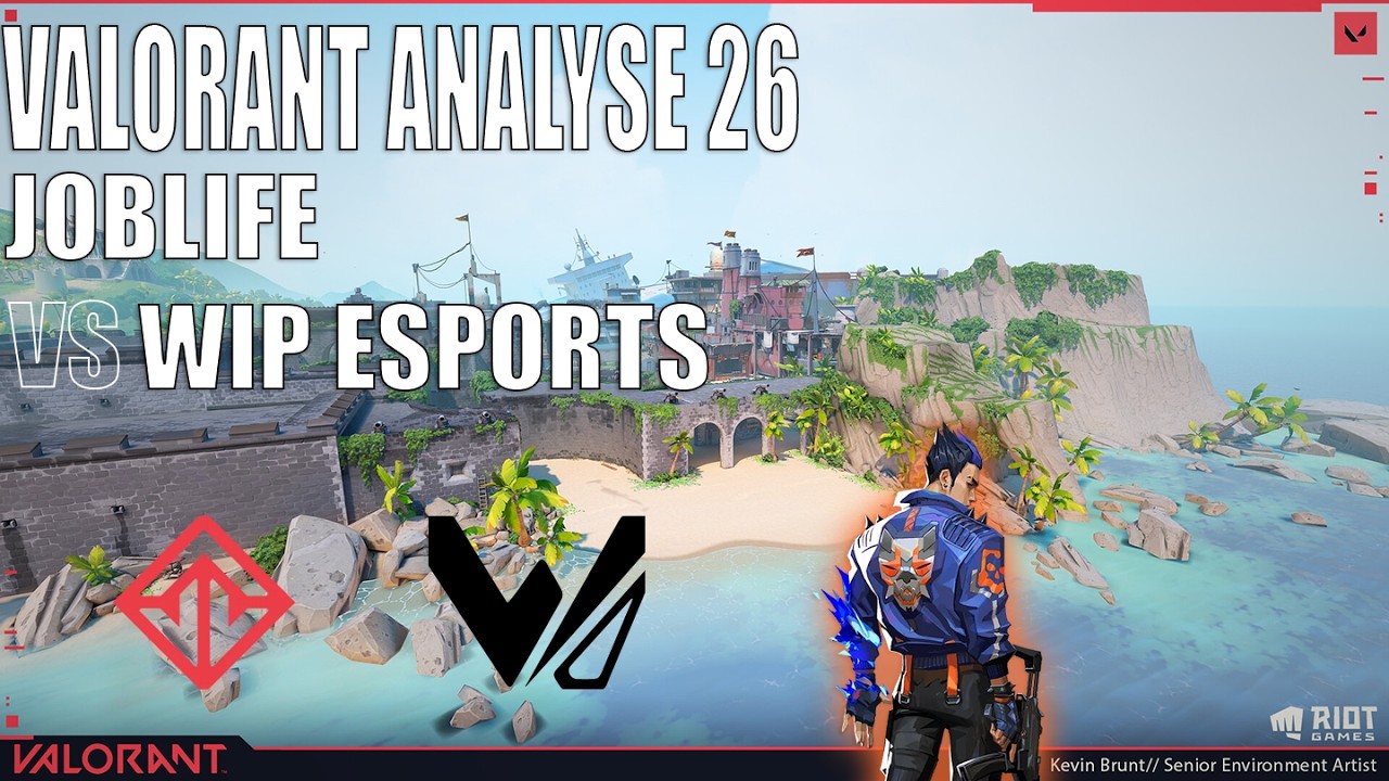 Valorant - ANALYSE 26 - JL vs WIP - Challengers France S1 map 2