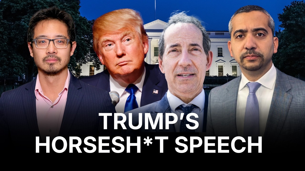 Trump's Big Speech Was 'Gibberish,' 'Drivel,' 'Horseshit'