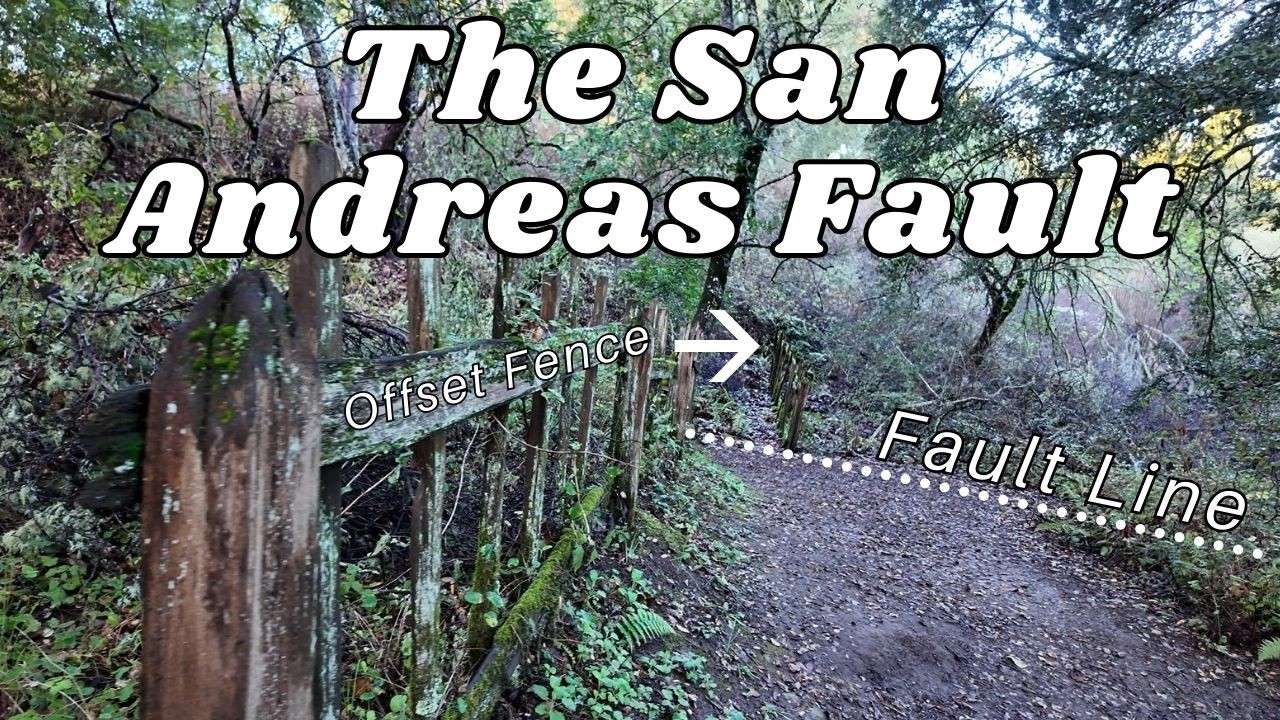 Explore the Incredible San Andreas Fault Trail/ Geology and the 1906 Earthquake