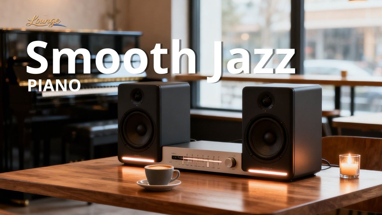 Smooth Jazz Piano Café  Minimal & Relaxing Instrumental