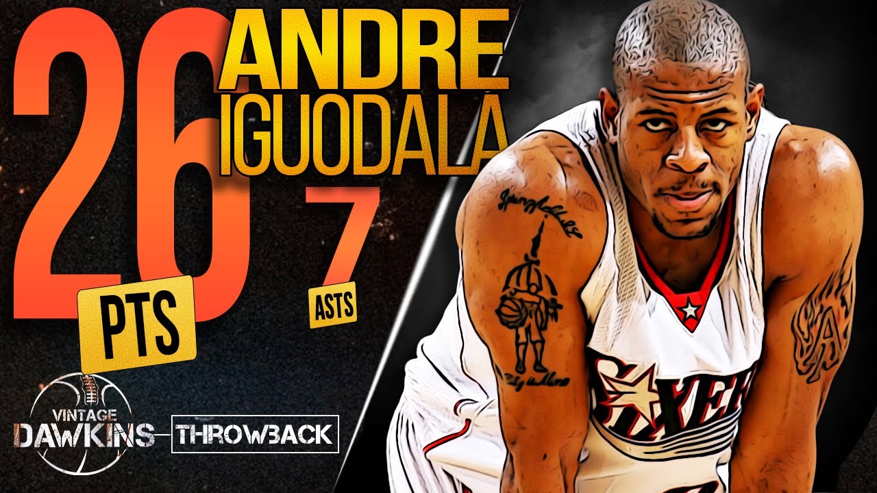 Young Andre Iguodala Was a BEAST For The 76ers | Nov 9, 2007 vs Raptors | VintageDawkins