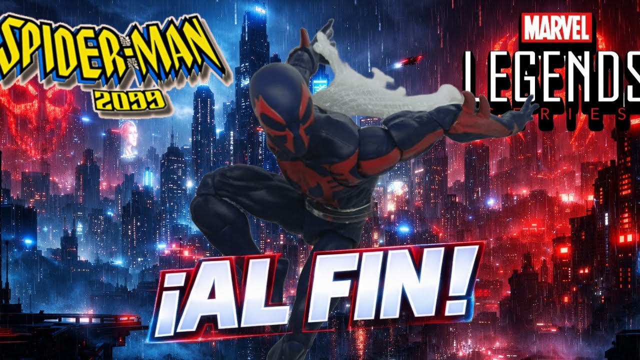 ¡YA ERA HORA!🙌 Marvel Legends Spider-Man 2099 Reseña, Review, Español