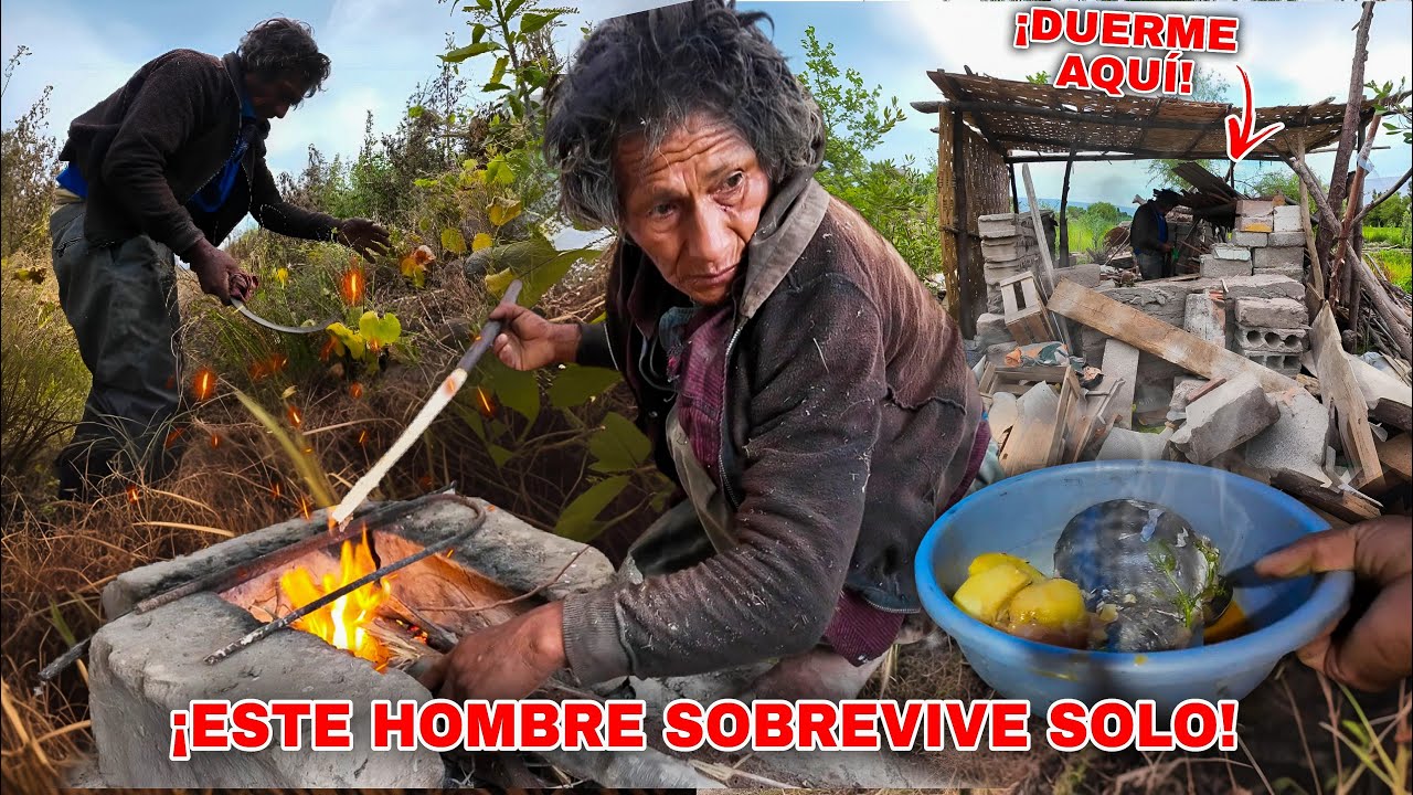 REGRESAMOS con don Felipito, un abuelito con una vida SOLITARIA (65 Años AISLADO del Mundo)
