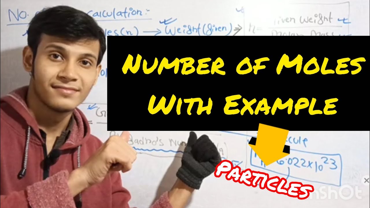 How to Calculate Number of Moles ,The Basic of Chemistry (part - 2) || With Variety Of Examples 