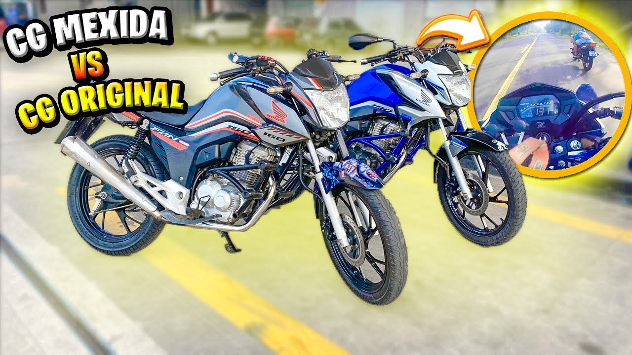 FAN 160 COM MOTOR MEXIDO VS TITAN 160 ORIGINAL 👀