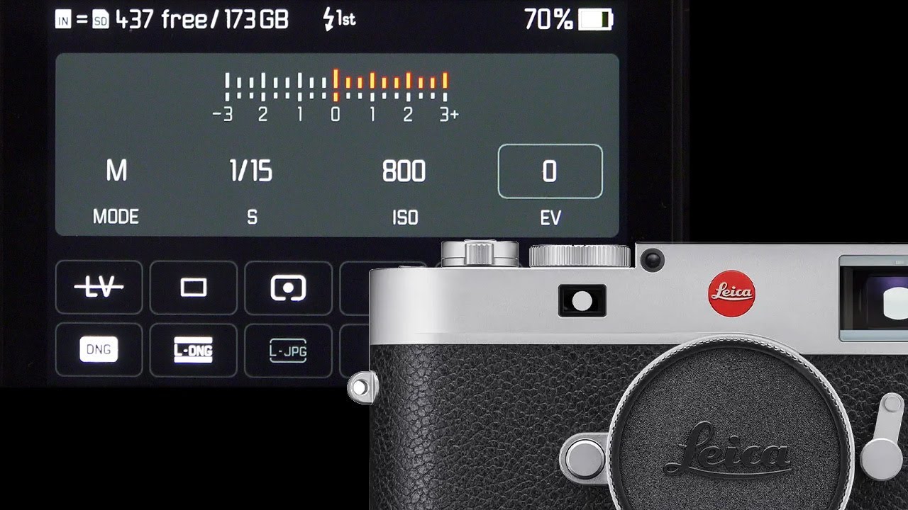 Leica M11 Menus