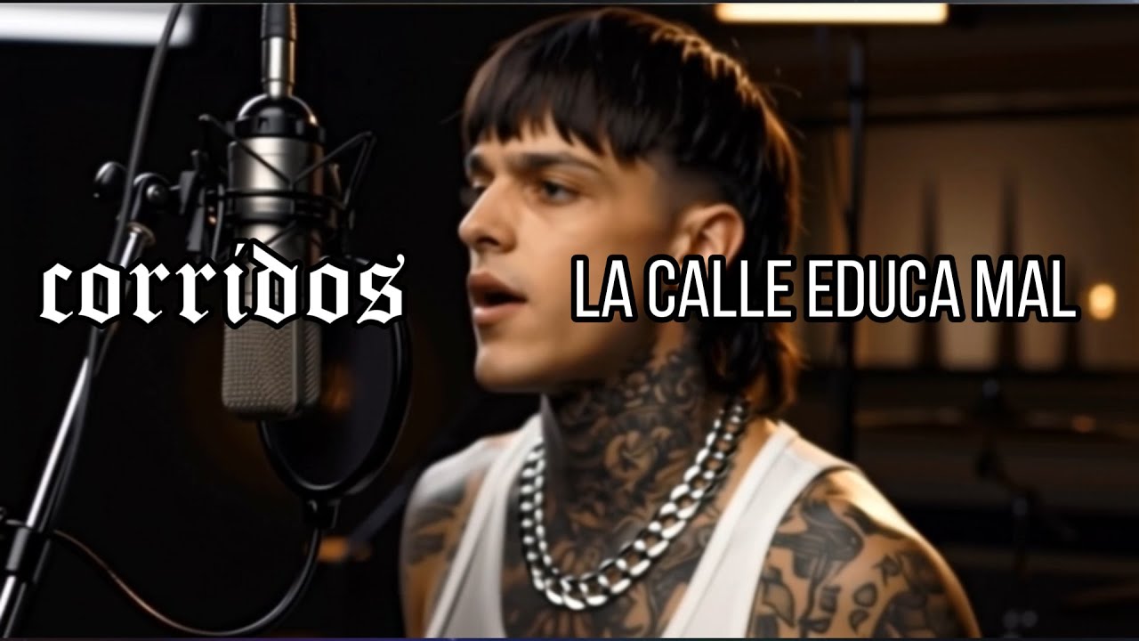 LA CALLE EDUCA MAL | Corridos Verdaderos de Fe