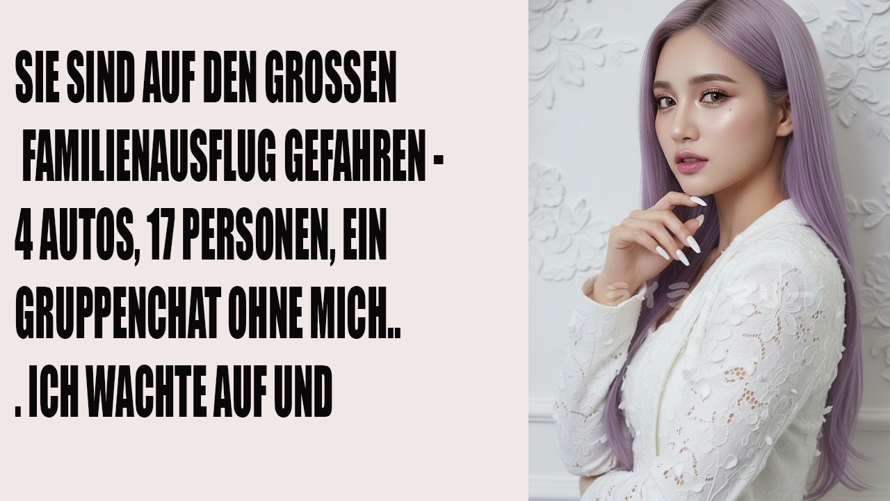 Sie sind auf die große Familienreise gefahren – 4 Autos, 17 Personen, eine Gruppenchat