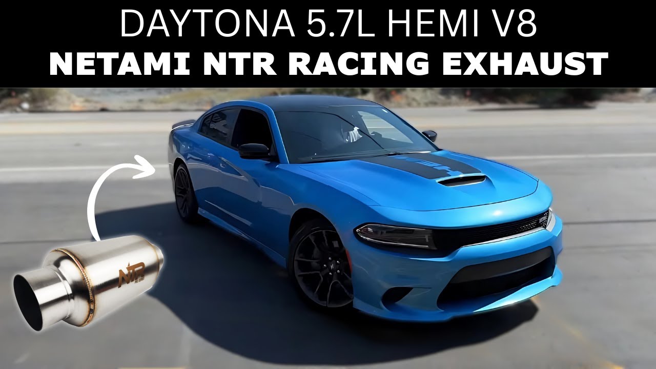 2023 Dodge Charger Daytona 5.7L V8 w/ NETAMI NTR RACE MUFFLER!