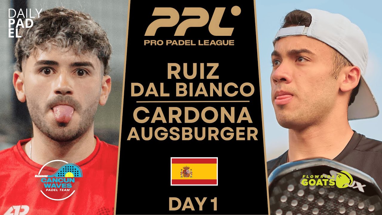 ULTRA FAST PACE | Alex Ruiz & Dal Bianco VS Cardona & Augsburger | PRO PADEL LEAGUE SAN SEBASTIAN