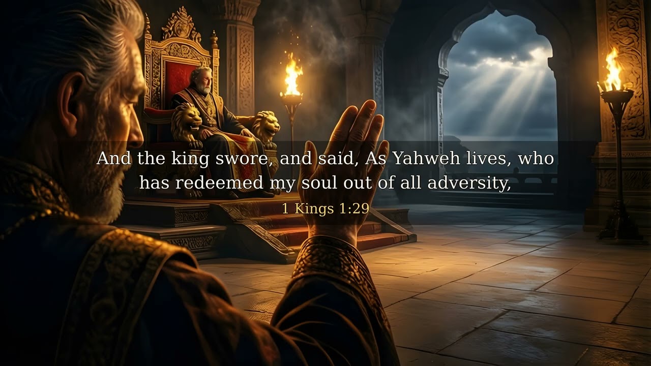 1 Kings Chapter 1 - UPDV Bible in 4K
