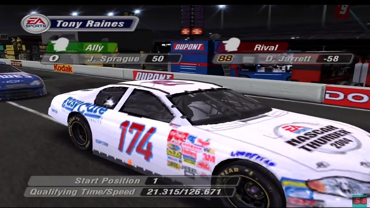 NASCAR Thunder 2004: Career Mode P.2