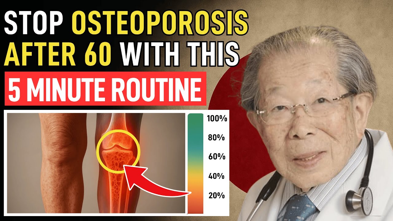 Japan&rsquo;s Oldest Doctor: Do THIS just 5 minutes a day to strengthen your bones after 60