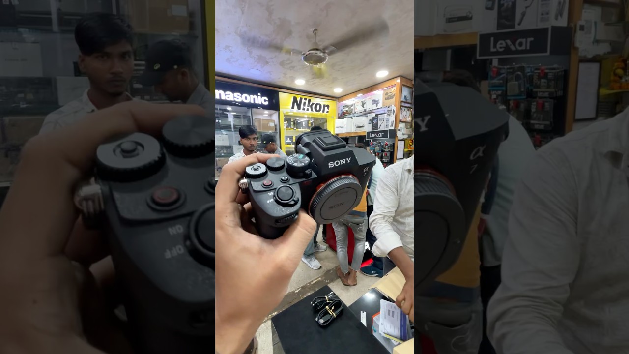 Sony A7M4 with 24-70 GM F/2.8 | Best Hybrid Camera #sony #a7m4 #unboxing #shorts