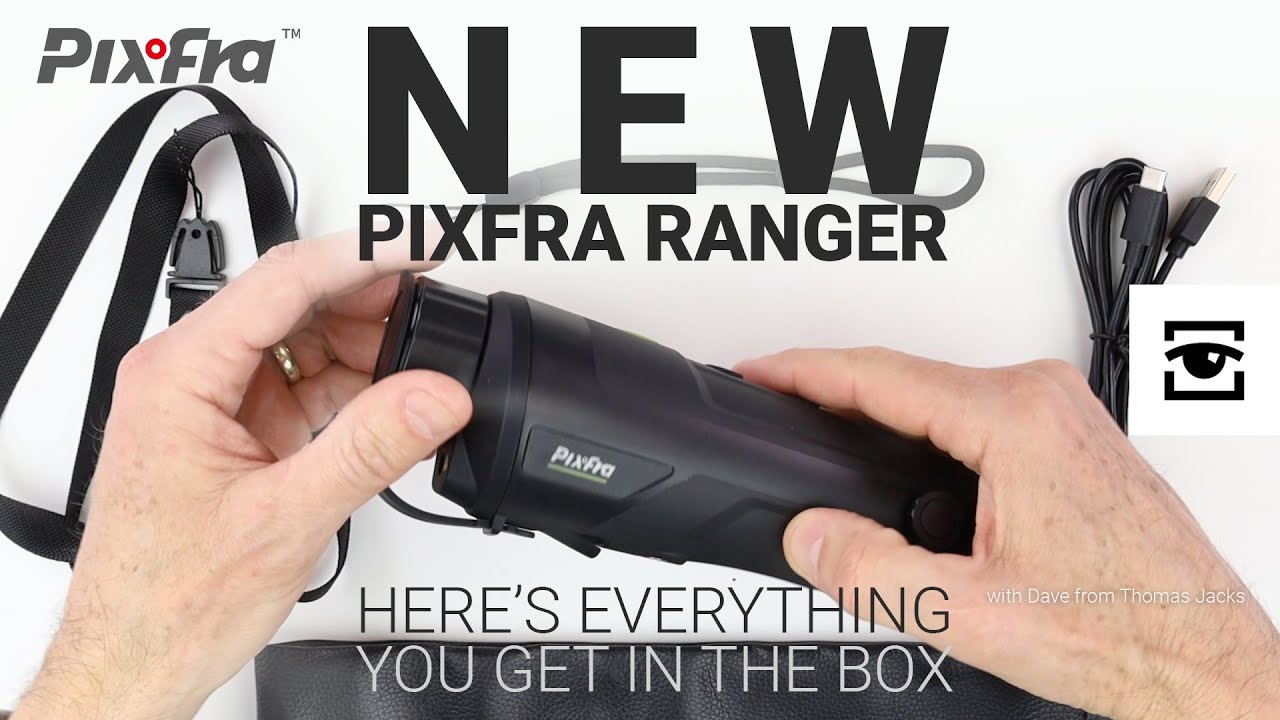 Pixfra Ranger thermal monocular. Here's EVERYTHING you get in the box!