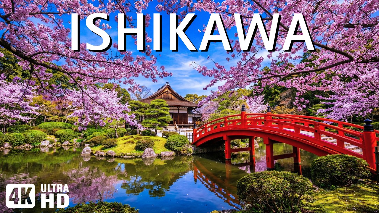 Spring in Ishikawa Japan 4K 🌸 Slow Travel Through Kenrokuen & Historic Samurai Streets