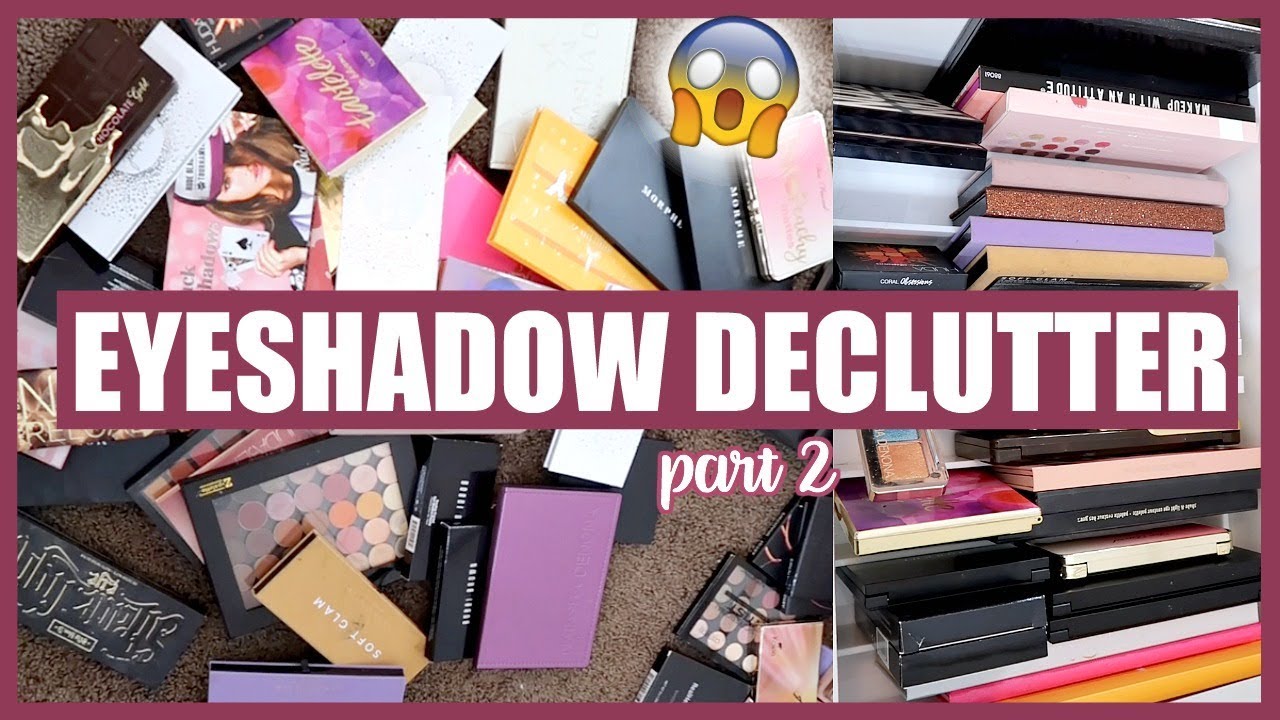 DECLUTTERING MY FAVORITE EYE SHADOW PALETTES | Part 2 | Jazzi Filipek