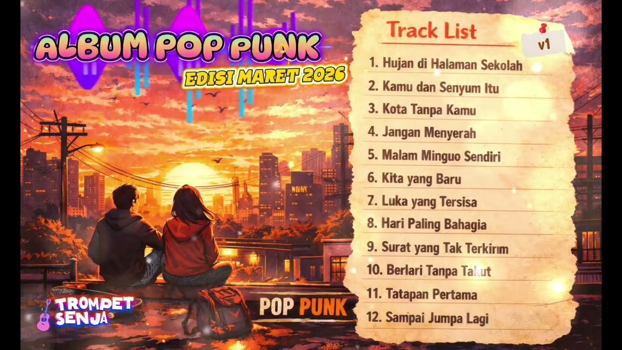 Pop Punk Indonesia 2026 🔥 Lagu Pop Punk Terbaik Tentang Cinta, Patah Hati & Semangat | Full Album