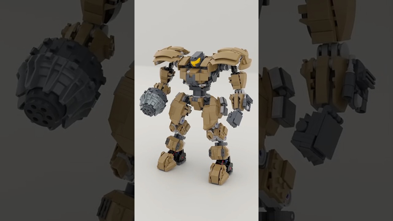 Chubbybots' LEGO Bracer Phoenix Moc Satisfying Speed Build #lego #legomecha #legomech #robot