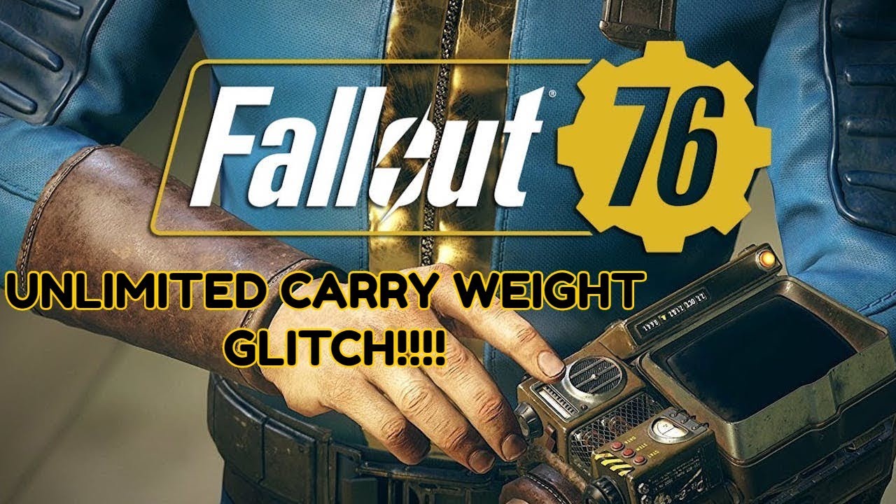 Fallout 76 - UNLIMITED CARRY WEIGHT GLITCH (Tutorial) (2018)