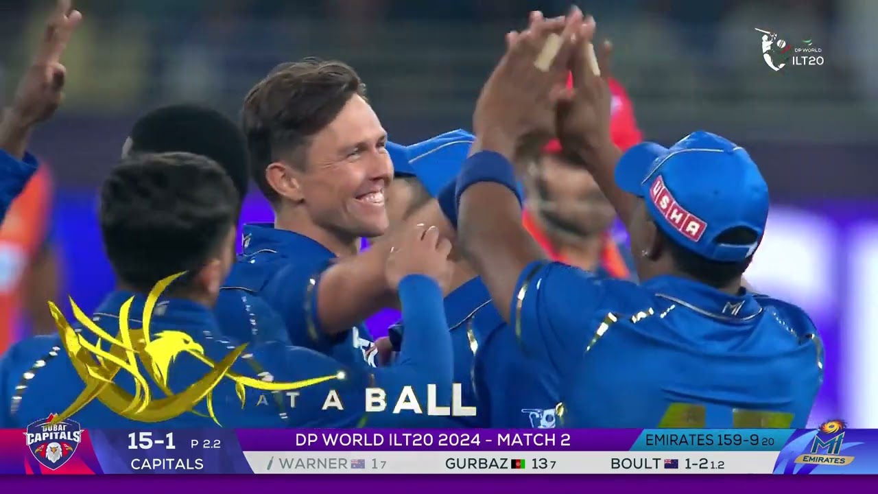 Match 2- ILT20 S2 | Dubai Capitals V/S MI Emirates | Highlights | 20th Jan 2024 | English | ZEE5