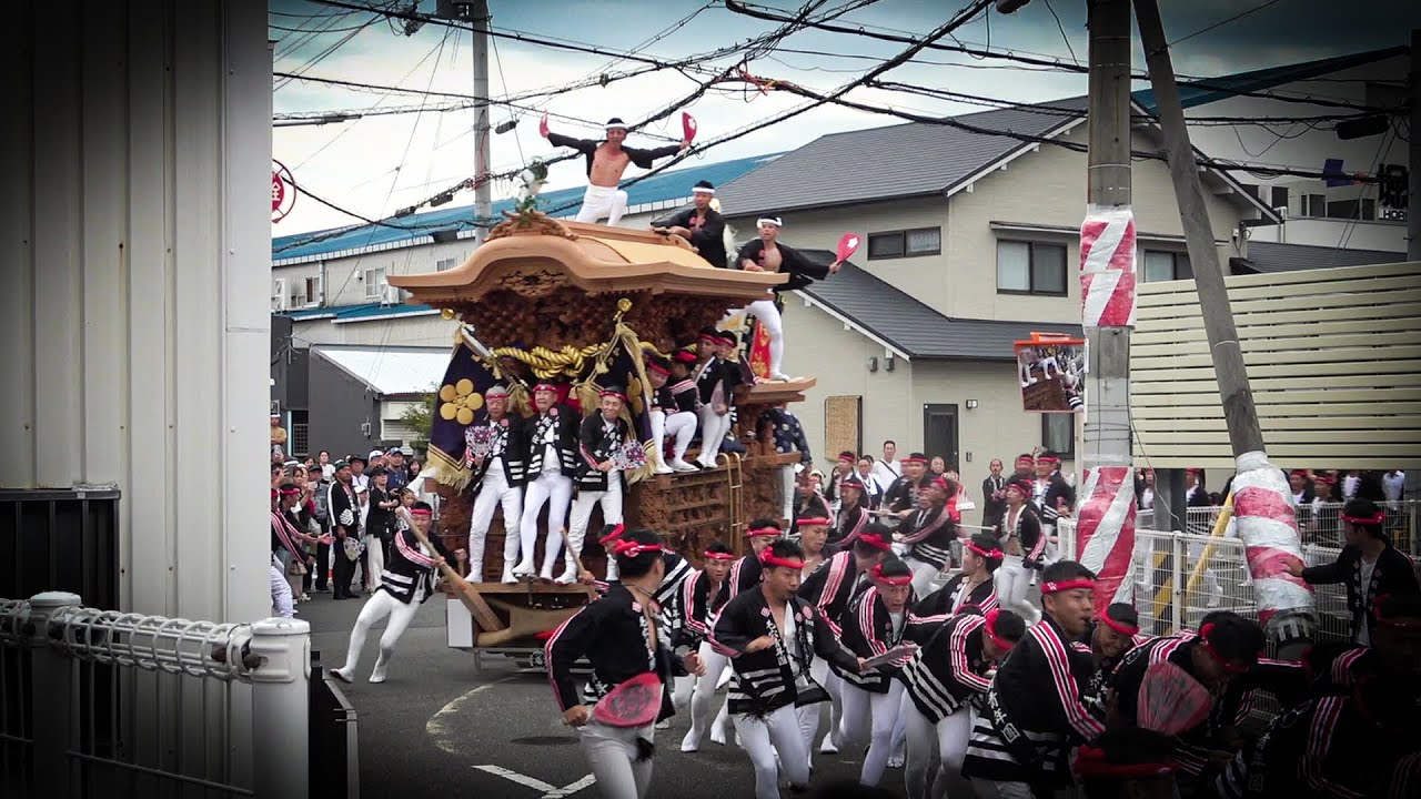 令和7年 9月28日 八田荘地区だんじり祭試験曳き ドット～古本やりまわし事故有