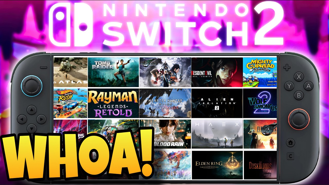 Właśnie ujawniono mn&oacute;stwo nowych gier na Nintendo Switch 2!